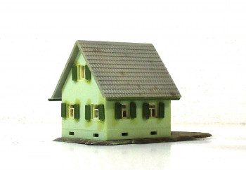 Spur N Fertigmodell (9) Siedlungshaus/Einfamilienhaus (HN-1201D)