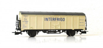 Spur H0 Rivarossi 2084 Kühlwagen Interfrigo FS Italia OVP (0106E)