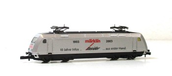 Spur Z Märklin mini-club 88680 E-Lok BR 101 - 10 Jahre Insider 1993-2003 OVP (0928E)