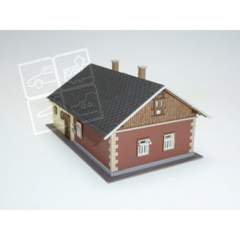 Igra Model N 122018 Wärterhaus Batelov Lascercut-Bausatz NEU (3986L)