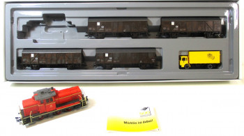 Spur H0 Märklin 2690 Güterzug der Deutschen Bundespost BR 260 OVP Digital (0351E)