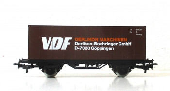Märklin H0 4455 Containerwagen VDF Oerlikon Maschinen OVP (4083E)
