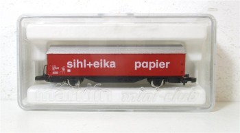 Spur Z Märklin mini-club 88656.8 Schiebewandwagen sihl+eika Papier EVP (6273E)