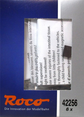 Roco H0 42256 Magnet für Reedkontakte 8x6x2,2 mm 1 Stück - OVP NEU