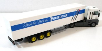 Modellauto H0 1:87 LKW Herpa Renault Sattelauflieger Staedtler 