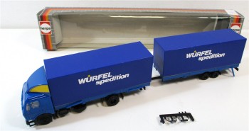 Spur H0 1/87 Herpa 829290 LKW Mercedes Jumbo Wechselpritsche "Würfel Spedition"- OVP -  (41/08)