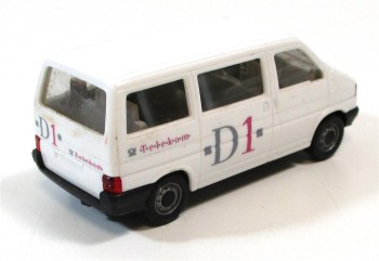 Spur H0 Herpa Transporter VW Caravelle weiß Telekom D1 (55/102)