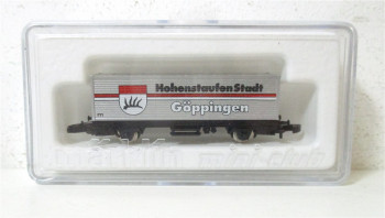 Spur Z Märklin Containerwagen Hohenstaufen Göppingen Jahreswagen 93/94 (5615E)