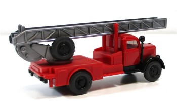 Wiking H0 1/87 (1) Feuerwehr Opel Blitz Drehleiter (05/01)