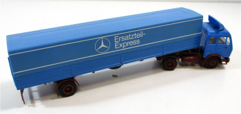 Herpa H0 1/87 Mercedes Benz Pritschen-Sattelschlepper Ersatzteil Express  (45/105)
