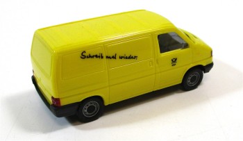 Herpa H0 1/87 VW T4 Transporter der Post Schreib mal wieder (63/14)