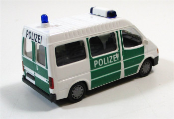 Rietze 50710 H0 1/87 Ford Transi Bus als Polizei 3 Blaulichter (66/03)