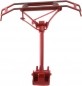 Sommerfeldt 701 H0 Einholmstromabnehmer rot (Paar)  - OVP NEU