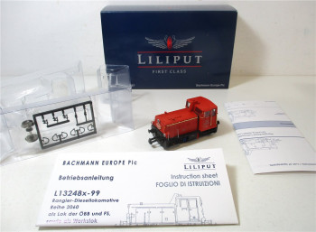 Liliput H0 L132473 Diesellokomotive 2060.14 ÖBB Analog DSS OVP (1854E)