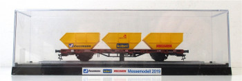 Viessmann H0 Messemodell 2019 Containertragwagen OVP (1478E)