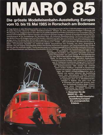 Zeitschrift Märklin Magazin 2/1985
