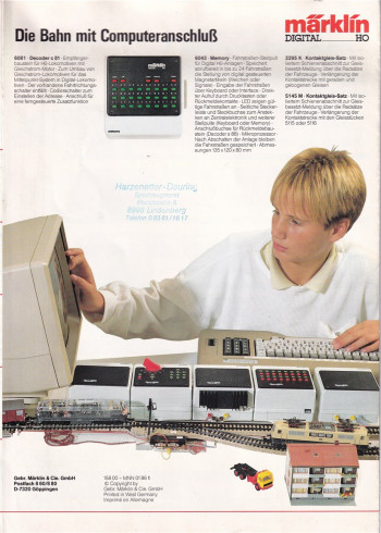 Märklin Katalog Neuheiten Ausgabe 1986