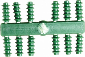 Sommerfeldt 850 0 Rillen-Isolator, grün 4,5 x 9,6 mm (24 Stk.)Beutelpreis  - OVP NEU