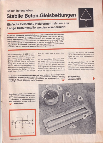 Zeitschrift LGB-Depesche 3/1969