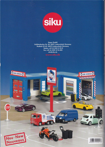 Siku Katalog Ausgabe 2018