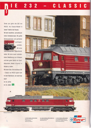 Zeitschrift mbz/Modellbahn-Zeitschrift Ausgabe 06/07-1994