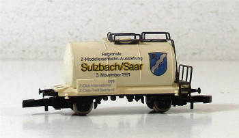 Spur Z Märklin mc Kesselwagen z-Club Saarland Sulzbach 1991 ohne OVP (6425F)