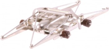 Sommerfeldt 920 H0 Scherenstromabnehmer SBB (roter Pfeil) kpl. weiß Nickel