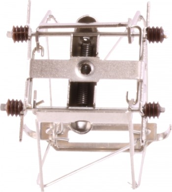 Sommerfeldt 920 H0 Scherenstromabnehmer SBB (roter Pfeil) kpl. weiß Nickel