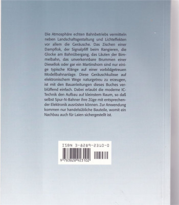 Schiersching: Die Modellbahn 5 - Geräuschelektronik, 1999 (L-142)