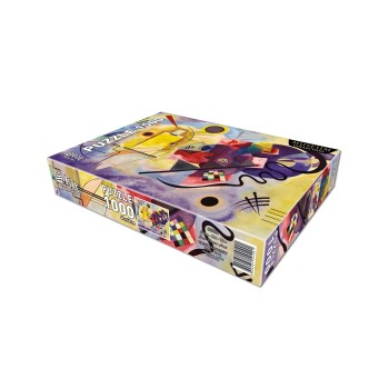 Star Puzzle 1101001 Kadinski Yellow - Red - Blue - 1000 Teile 68 x 48 cm - OVP NEU