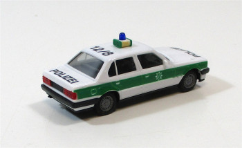 Herpa H0 1/87 BMW 325i Polizeiwagen grün / weiß