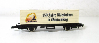 Märklin Z mini-club Containerwagen 150 Jahre Eisenbahnen Württemberg (5936F)