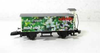 Märklin Z mini-club Güterwagen Frohe Ostern mit mini-club (6222F)