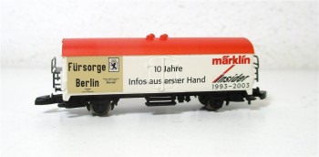 Spur Z Märklin Insider Fürsorge Berlin 10J. Infos aus erster Hand 2003 (5442F)