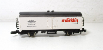 Märklin Z gedeckter Güterwagen Alles Gute für 1986 Märklin (6086F)