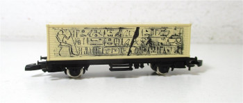 Märklin Z mini-club Sonderwagen Hieroglyphen Ägypten aus Adventskalender (6200F)