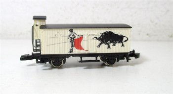 Märklin Z Sonderwagen Motiv Spanien Stierkampf aus Adventskalender (6252F)