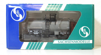 Sachsenmodelle H0 18355 Kesselwagen Riesaer Ölwerke Einhorn & Co DRG OVP (4285F)