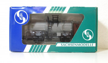 Sachsenmodelle H0 18355 Kesselwagen Riesaer Ölwerke Einhorn & Co DRG OVP (4288F)