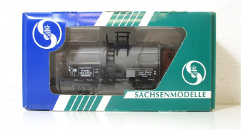 Sachsenmodelle H0 18355 Kesselwagen Riesaer Ölwerke Einhorn & Co DRG OVP (4291F)