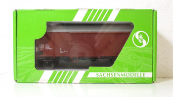 Sachsenmodelle H0 16098 gedeckter Güterwagen 143 2 493-1 DB OVP (4324F)