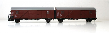 Sachsenmodelle H0 16008 Güterwagen Set Leig-Einheit 210 3 125-6 DB OVP (5163F)