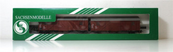 Sachsenmodelle H0 16008 Güterwagen Set Leig-Einheit 210 3 125-6 DB OVP (5163F)