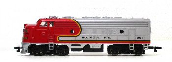 Bachmann H0 61502 Diesellok EMD F9 Santa Fe # 307 OVP Analog (3563F)