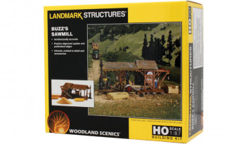 Woodland Scenics WPF5195 H0 Bausatz BUZZ'S SÄGEWERK - NEU