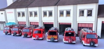 Loewe 4028 Magirus Deutz "Zeta" 90 M 5 - LF 8 Feuerwehr Neuses a.d. Eichen - NEU