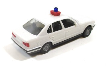 Herpa H0 1/87 BMW 636 Polizei weiß, unbeschriftet, Blaulicht