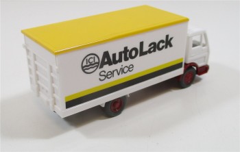 Wiking H0 1/87 MB Koffer LKW AutoLack Service ohne OVP 