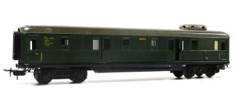 Märklin H0 346/2 Gepäckwagen/Packwagen Pw4ü ohne OVP aus Blech (754F)