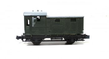 Minitrix N 13254 / 3254 Güterzug Begleitwagen 122861 Essen Pwg DB (5684F)
